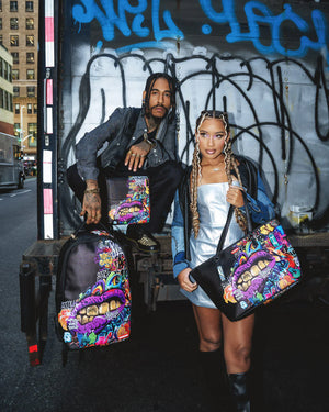 SPRAYGROUND 910B6817NSZ-HALF GRAF LIPS DLXSV BACKPACK Designers Closet