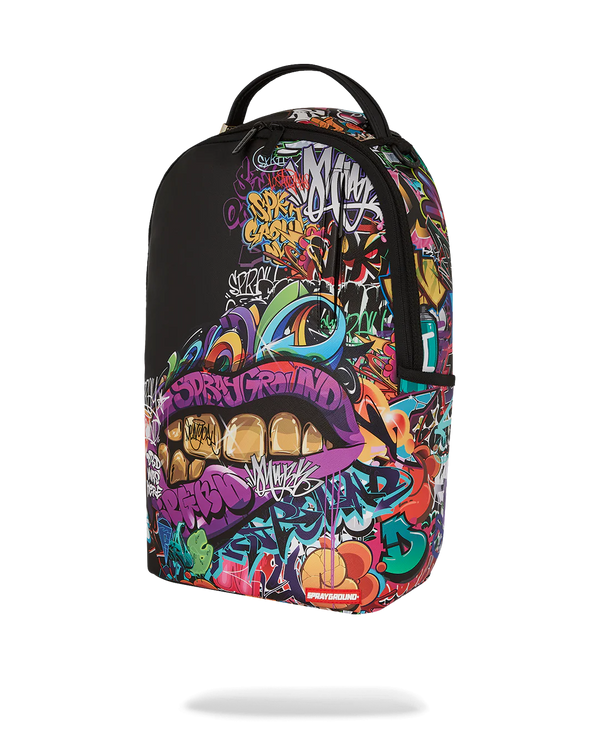 SPRAYGROUND 910B6817NSZ-HALF GRAF LIPS DLXSV BACKPACK Designers Closet