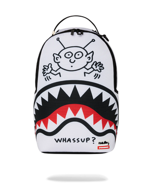 SPRAYGROUND 910B6913NSZ-KEITH HARING WHASSUP ALIEN DLX BACKPACK Designers Closet