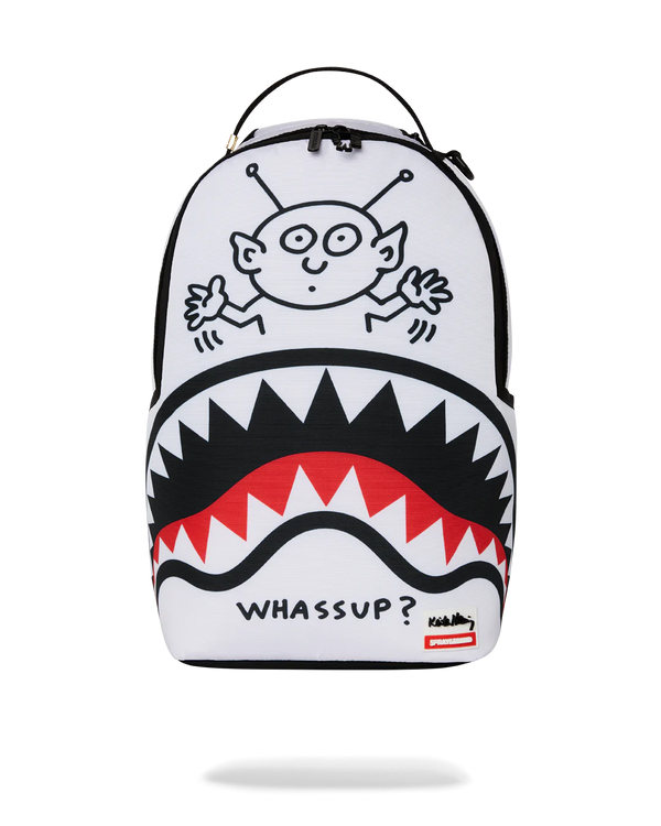 SPRAYGROUND 910B6913NSZ-KEITH HARING WHASSUP ALIEN DLX BACKPACK Designers Closet