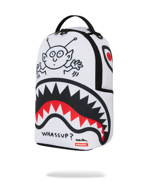 SPRAYGROUND 910B6913NSZ-KEITH HARING WHASSUP ALIEN DLX BACKPACK Designers Closet