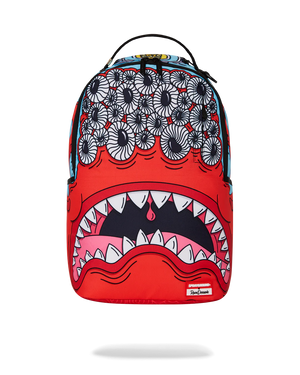 SPRAYGROUND 910B6926NSZ-JORGE RODRIGUEZ THE ARTIST COLLAB BLINKY SHARK BACKPACK Designers Closet