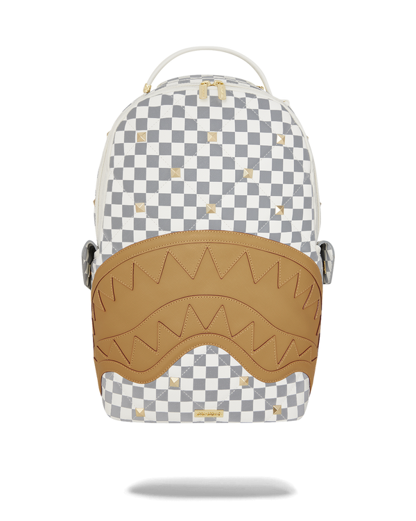 SPRAYGROUND 910B7537NSZ-1 CREAM HENNY QUILT PUFF DLXSV B AST