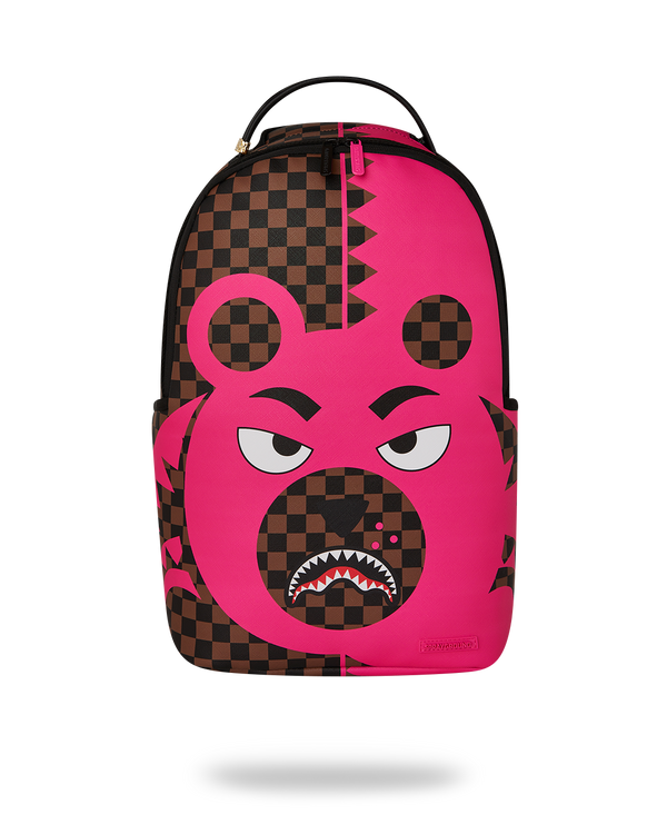 SPRAYGROUND 910B8192NSZ-1 PINK BEAR SHARK DLXSV BACKPACK AST