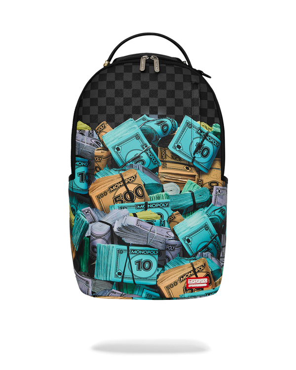 SPRAYGROUND 910B8782NSZ-1 MONOPOLY MONEY STACKS DLXSV AST Backpack
