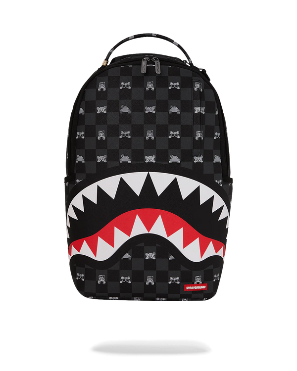 SPRAYGROUND 910B8872NSZ-1 SHARK MOB HIDEOUT Backpack