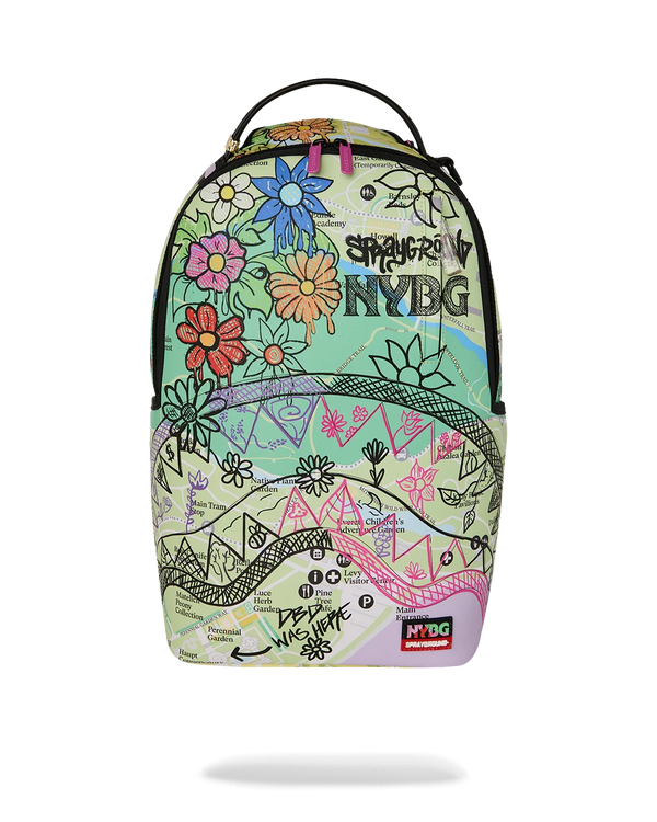NEW YORK BOTANICAL GARDEN COLLAB - GARDEN MAP DOODLES BACKPACK Designers Closet