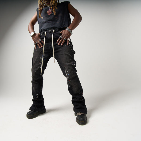 DUAA BLK GUIDANCE DENIM BLK