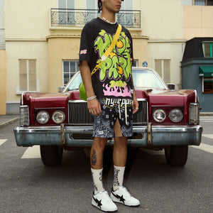 HYDE PARK BANDANA-MASH-UP-SHOR BANDANA MASH UP SHORTS  Designers Closet