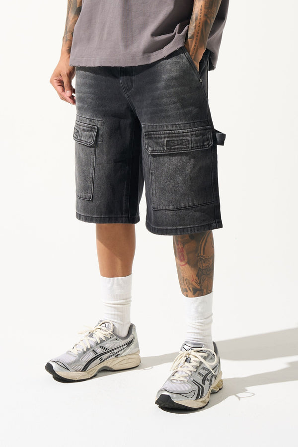 SERENEDE CASTSHORT-1 Cast Denim Shorts