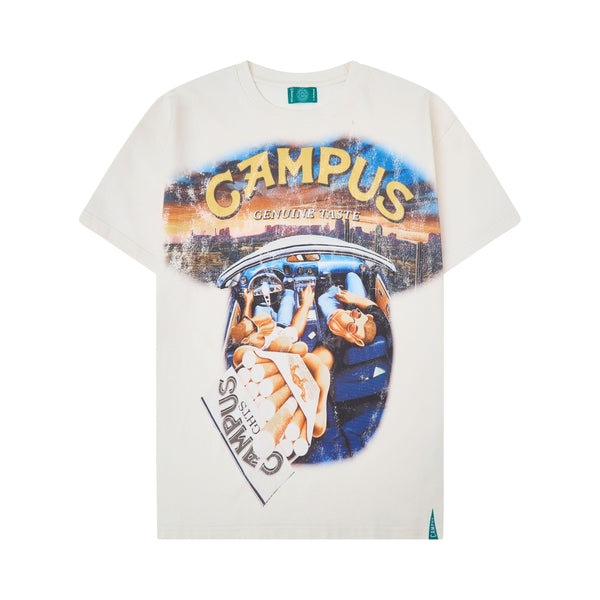 CAMPUS GOODS CG-H25-006 Genuine Vice Tee CREAM