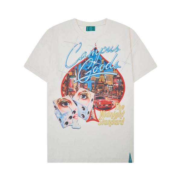 CAMPUS GOODS CG-H25-048 Midnight Standard Tee CREAM