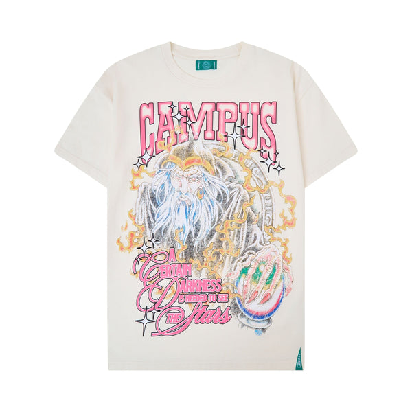 CAMPUS GOODS CG-H25-062 Stargazer Tee CREAM