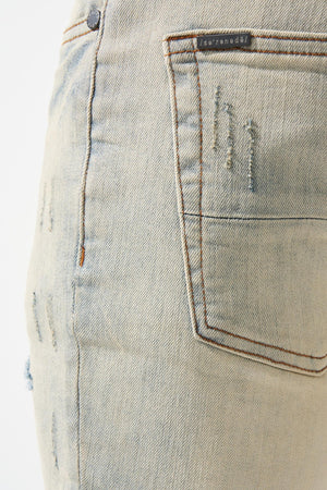 SERENEDE CHALK-3 Chalk Jeans  Designers Closet