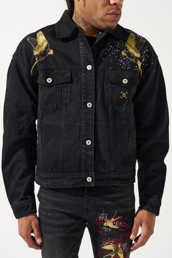 SERENEDE Chorus Of Wings Denim Jacket