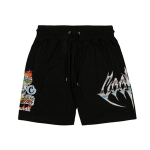 COOKIES CM252BKS03 Just Remember Jersey Short BLK / S Designers Closet
