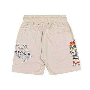 COOKIES CM252BKS03 Just Remember Jersey Short BONE / S Designers Closet