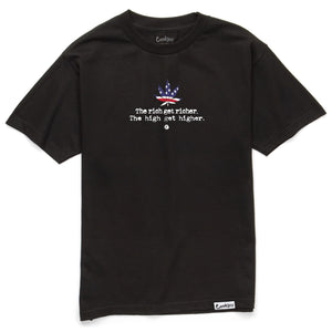COOKIES CM252TSP16 Rich Get Richer SS Tee Designers Closet