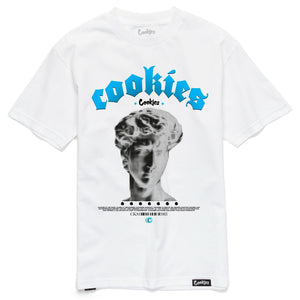 COOKIES CM252TSP18 Statue SS Tee WHITE / S Designers Closet