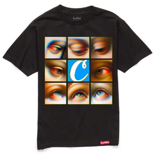 COOKIES CM252TSP26 All Eyes On Me Tee BLK / S Designers Closet