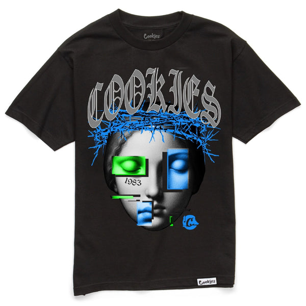 COOKIES CM252TSP30 Trippy Head SS Tee BLK / S Designers Closet