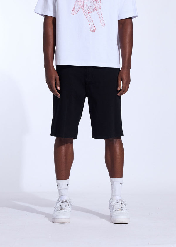 CRYSP DENIM CRY-SP226-023 ROD SHORTS BLACK