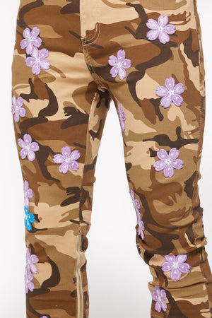 GUAPI CAMO-BLOSSOM-DENIM Designers Closet