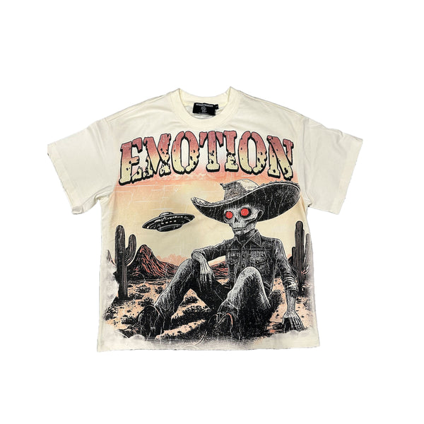 MIXED EMOTION “Deserted” Tee CREAM / S Designers Closet