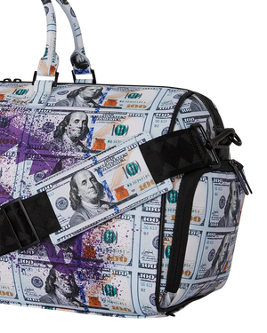 SPRAYGROUND 910D6908NSZ-BILLIONS IN THE BANK DUFFLE Designers Closet