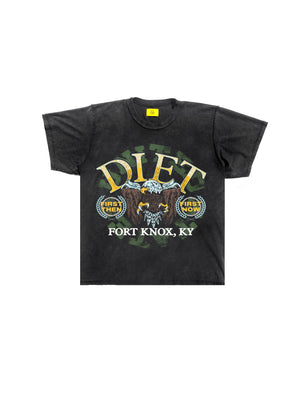 Diet Starts Monday DSM DSM-HOL24-038 Ft Knox Tee BLACK / S Designers Closet