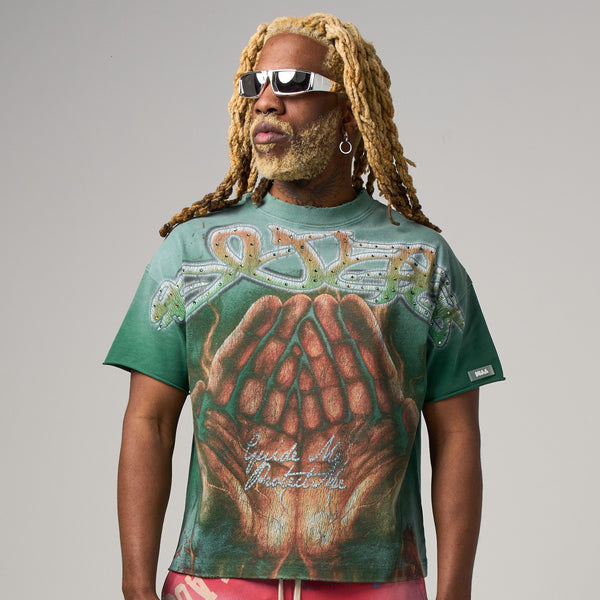 DUAA DUATEE Duaa Tee Shirt GREEN