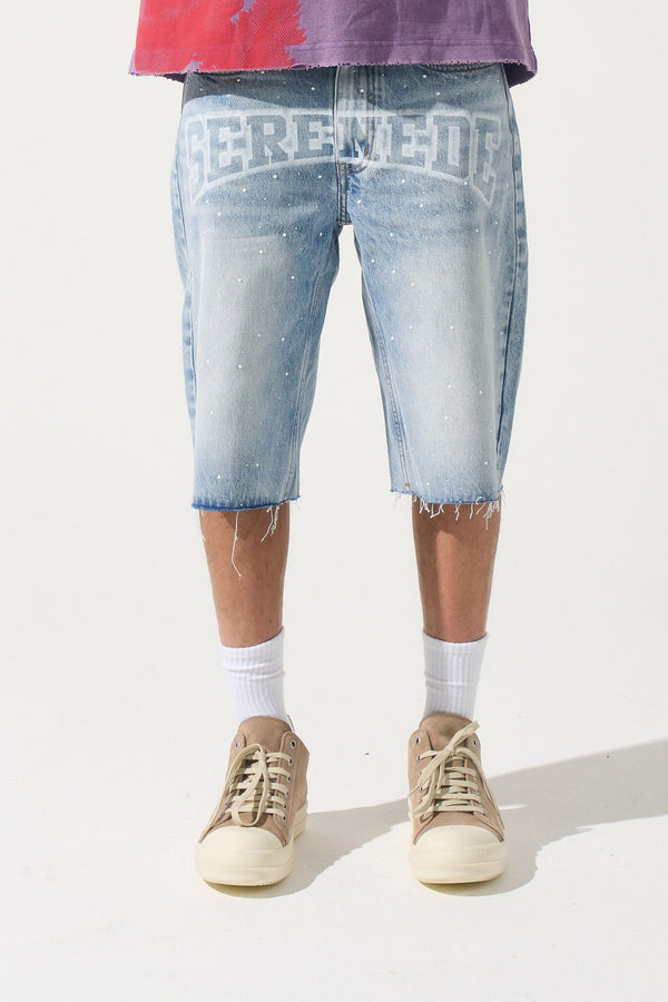 SERENEDE Dynasty Denim Shorts
