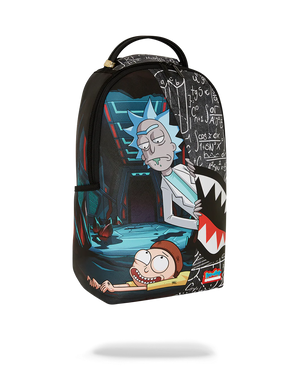 SPRAYGROUND 910B6961NSZ-1 RICK AND MORTY SNEAKY BACKPACK Designers Closet