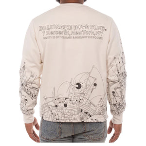 Billionaire Boys Club 851-1309 BB Effigy Sweatshirt Designers Closet