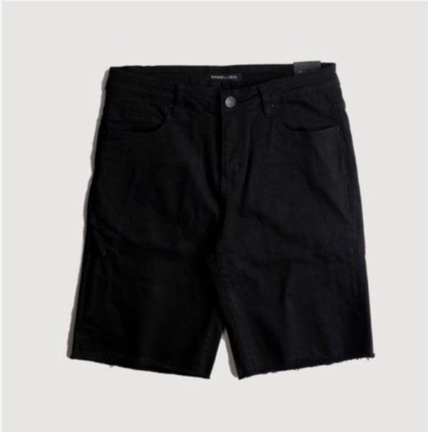 EMBELLISH SHORTS BLACK