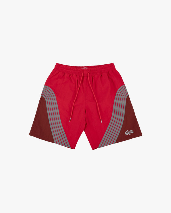EPTM. EP12838 3M HIGHWAY SHORTS RED RED / S Designers Closet