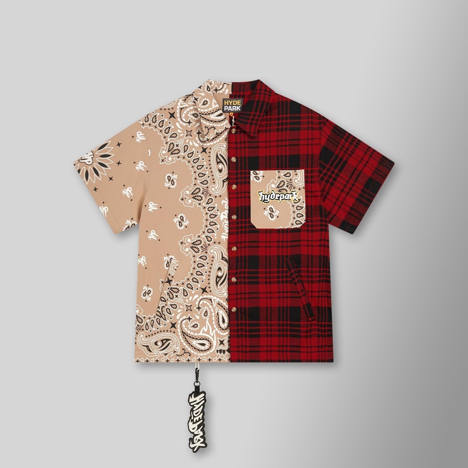 hyde park dress shirt Hydepark East LA Black Button Down Shirt