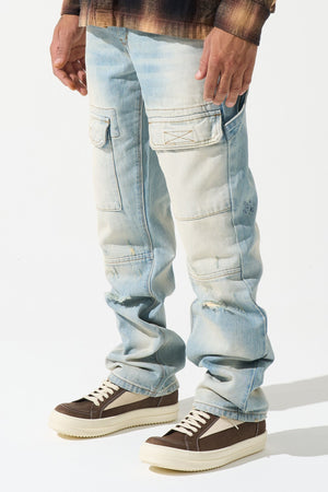 SERENEDE FIGBJ-1 Fig Baggy Jeans