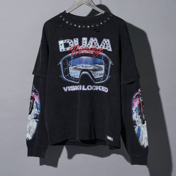 DUAA FOCUSED Focused LS Tee Shirt BLACK