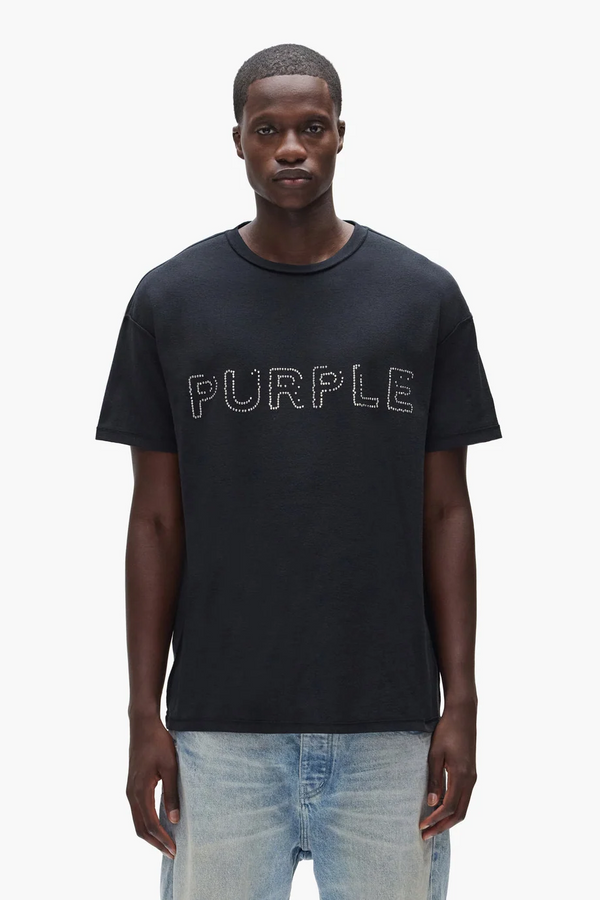 PURPLE BRAND P101 Studded Tee Mens Apparel Designers Closet