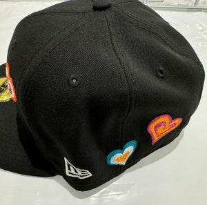 NEW ERA 60288240 CHAINSTITCHHEART LA Lakers Fitted Hat  Designers Closet