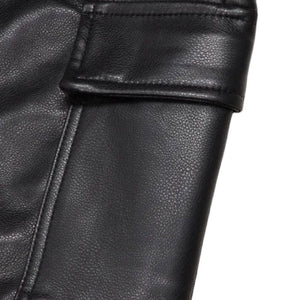 VALABASAS VLBS-VJ2-1017 BLACK LEATHER Designers Closet