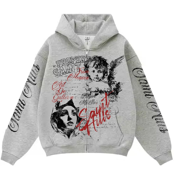 SAINT HILLS GALLERIA 1.0Z UH GALLERIA 1.0 Heather Grey Zip Up