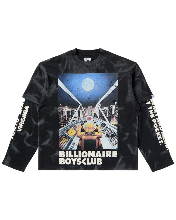 Billionaire Boys Club BB ARRIVAL LS KNIT BLK Designers Closet