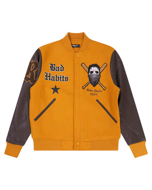 ROKU RK6481081 Bad Habits Varsity JACKETS Designers Closet