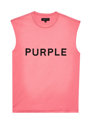 PURPLE BRAND P103-JDMW324 TEXTURED JERSEY SLEEVELESS Designers Closet