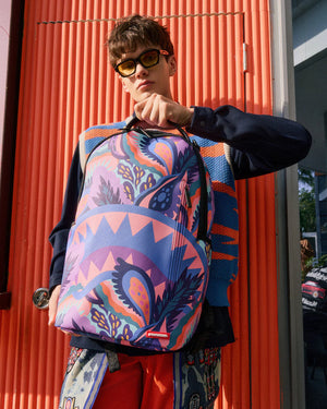 SPRAYGROUND 910B6936NSZ-1 AQUATIC DAZE DLXSV TRIPPY FLORAL DLX Backpack Designers Closet