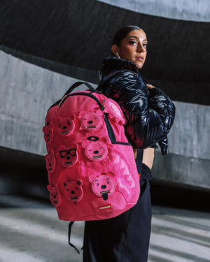 SPRAYGROUND 910B6822NSZ-1 BEAR MOB BACKPACK MINI BEAR POCKETS Dlx Designers Closet