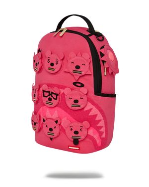 SPRAYGROUND 910B6822NSZ-1 BEAR MOB BACKPACK MINI BEAR POCKETS Dlx Designers Closet