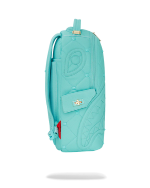 SPRAYGROUND 910B6999NSZ-1 ROCOCCO BEAR DLXSV BACKPACK Turq Blue Stud Backpack